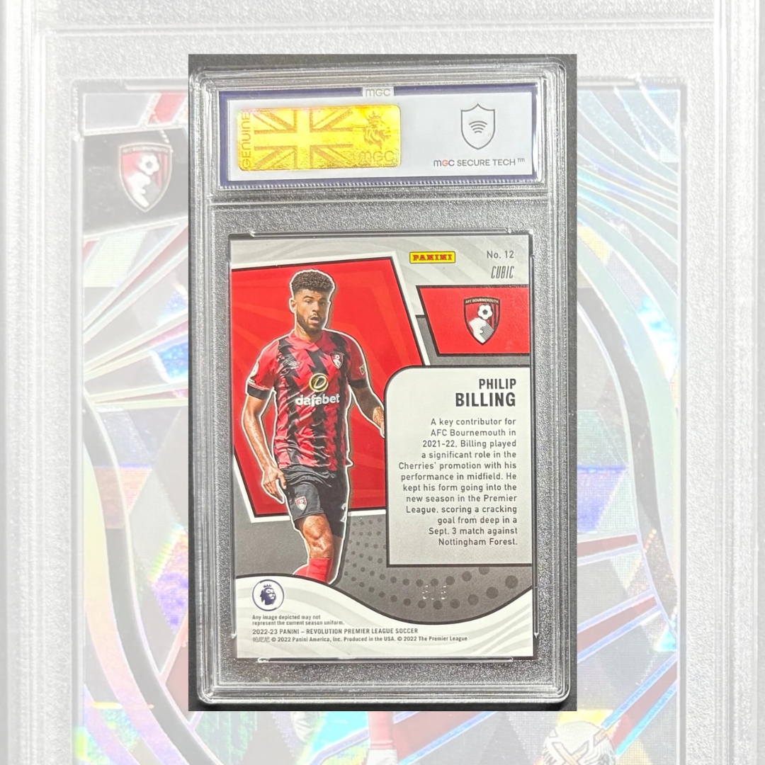 Panini Revolution Philip Billing Cubic Numbered 5/5 MGC Grade 10