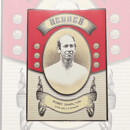 Futera Heroes 2/3 Bobby Charlton – Ultra Rare England & Man United Legend Card