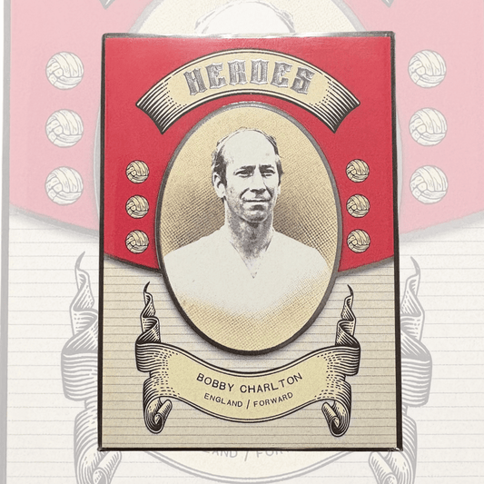 Futera Heroes 2/3 Bobby Charlton – Ultra Rare England & Man United Legend Card