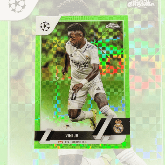 Vini Jr Checkerboard #372/399 - 2023/24 Topps Chrome UEFA Champions League