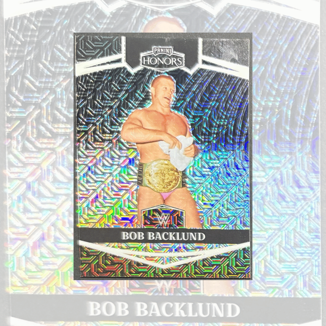 Panini Chronicles Honors WWE Prizm Bob Backlund 18/25 - Rare Wrestling Card