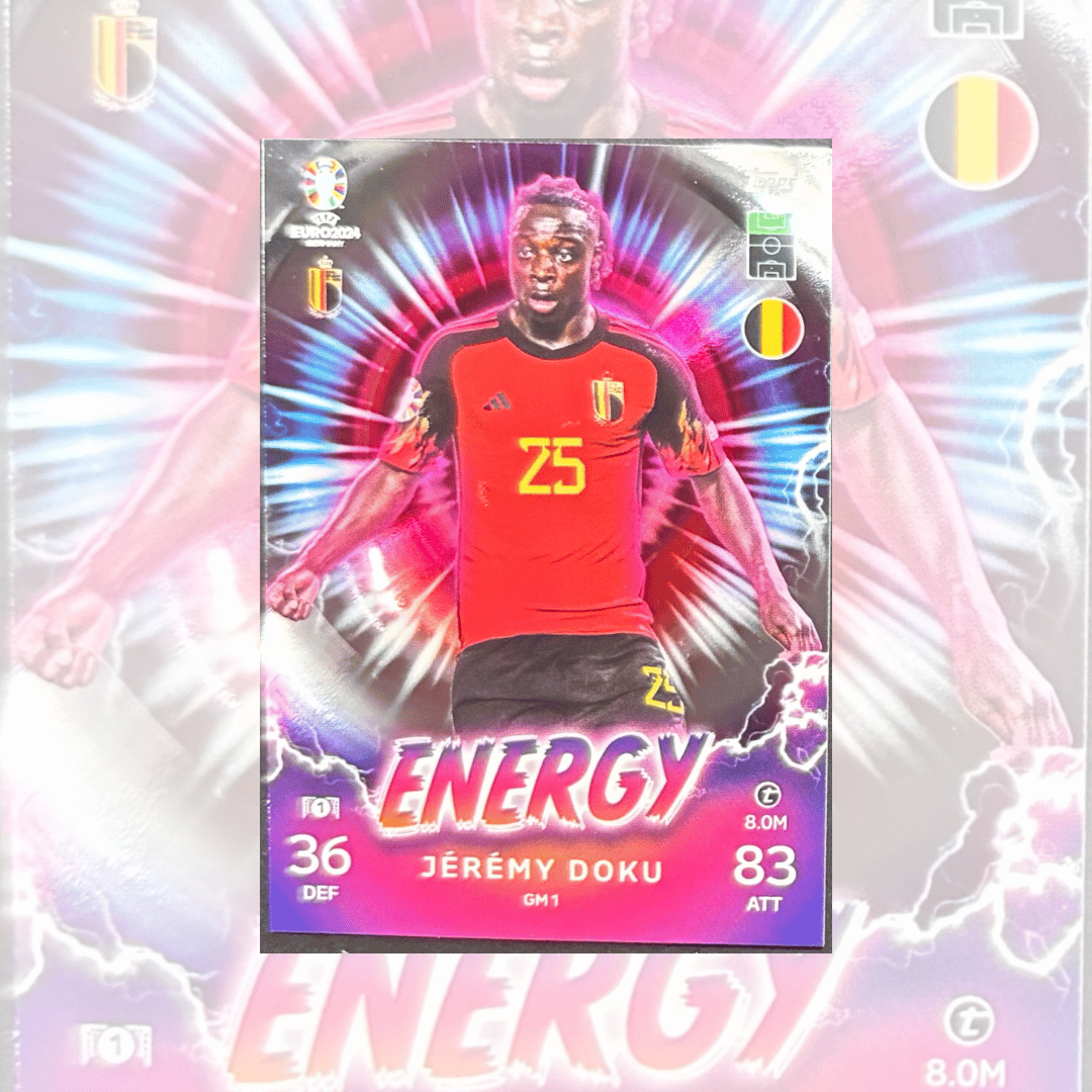 Topps Match Attax Euro 2024 Energy Edition Bundle - Exclusive Limited Edition Cards