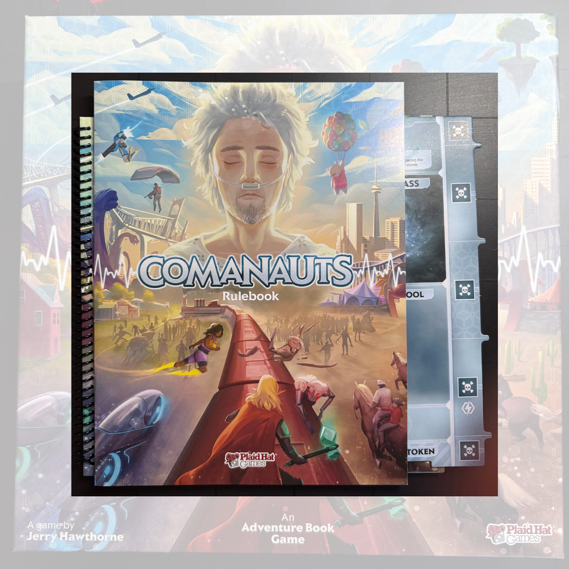 Comanauts Board Game - Cooperative Adventure Through a Dreamworld