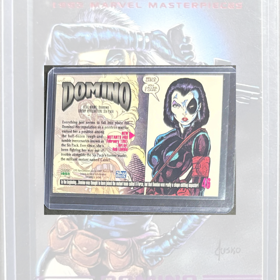 1993 Marvel Masterpieces - Domino