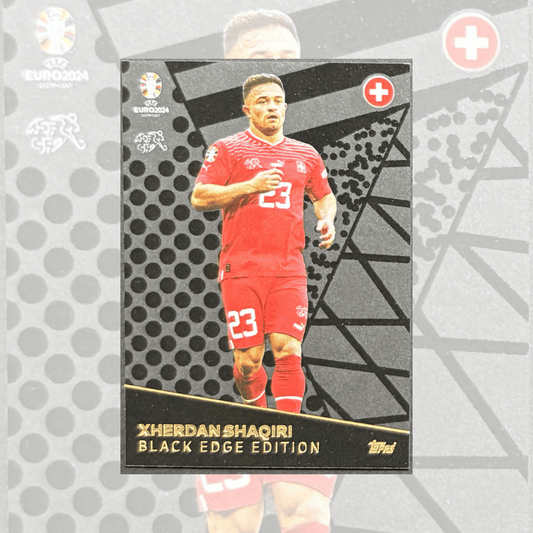 Topps Match Attax Euro 2024 Xherdan Shaqiri Black Edge Edition