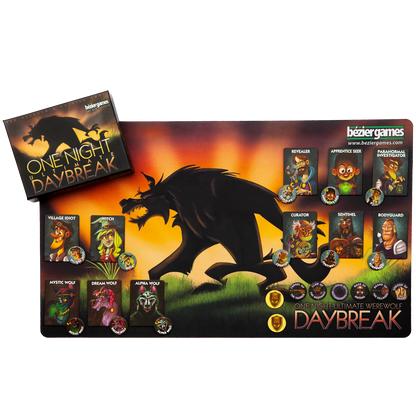 One Night Ultimate Daybreak - Fast-Paced Social Deduction Game for 3-7 Players