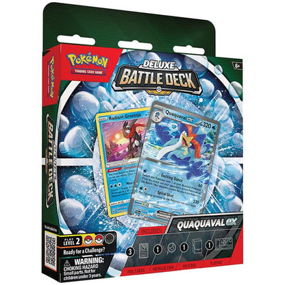 Pokemon TCG: Quaquaval Deluxe Battledeck