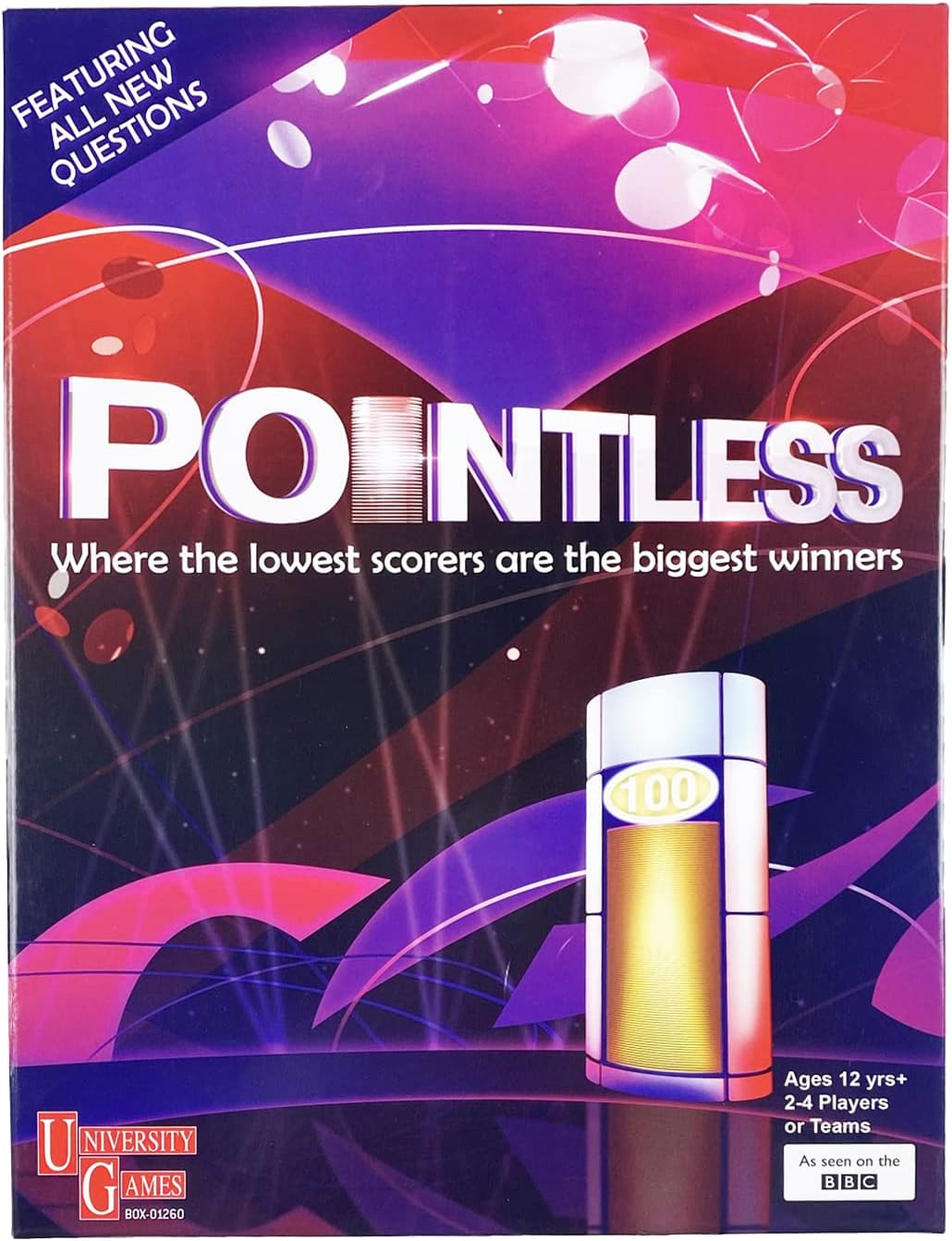 Pointless Board Game (2018) - University Games Trivia Party Game