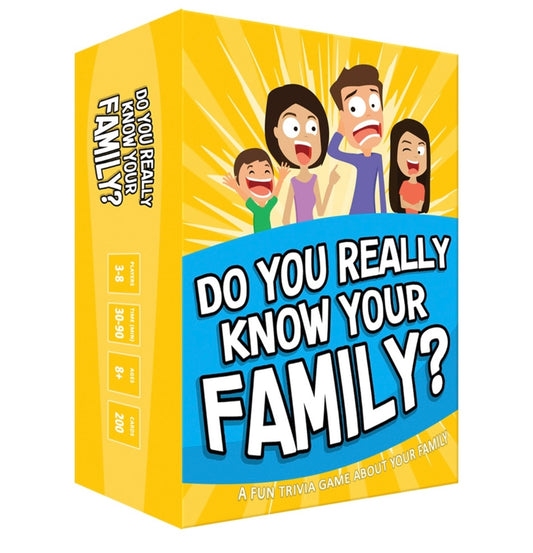 Do You Really Know Your Family? Trivia Game