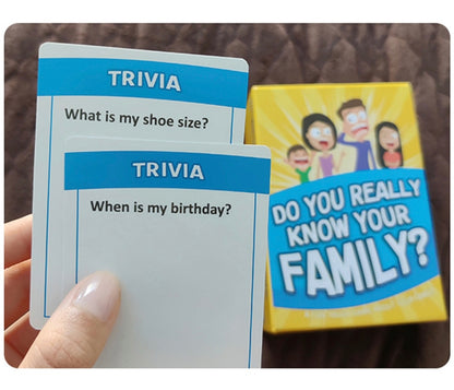 Do You Really Know Your Family? Trivia Game