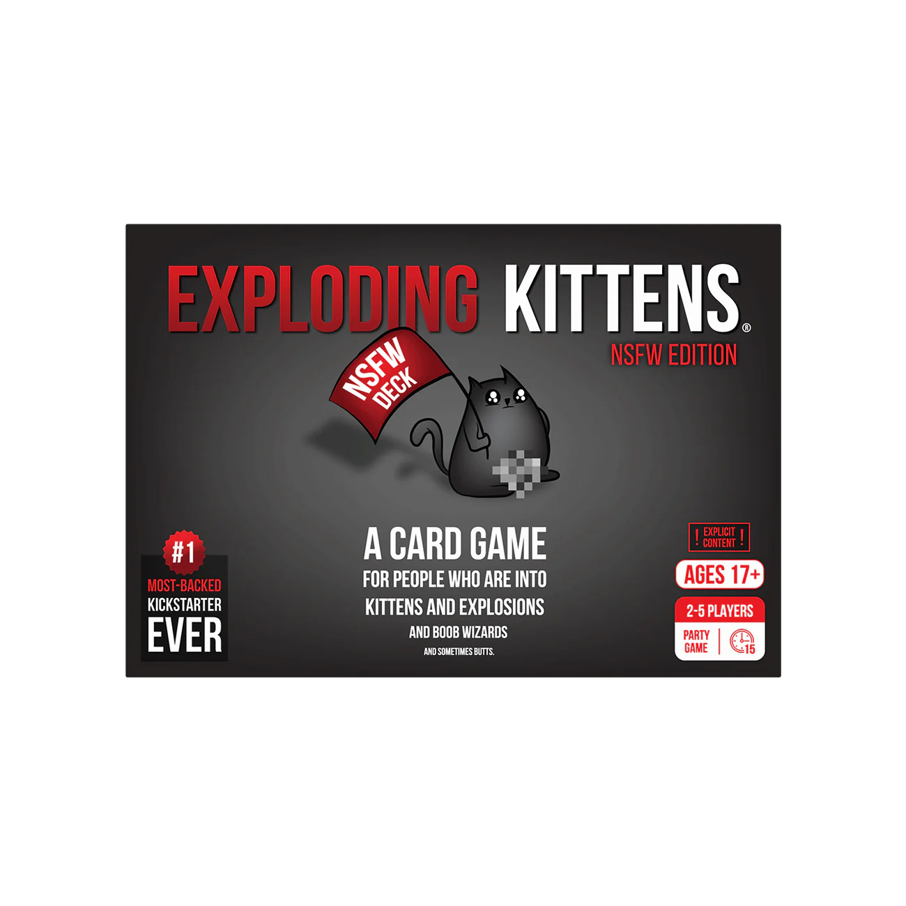 Exploding Kittens: NSFW Edition - Hilariously Twisted Party Card Game