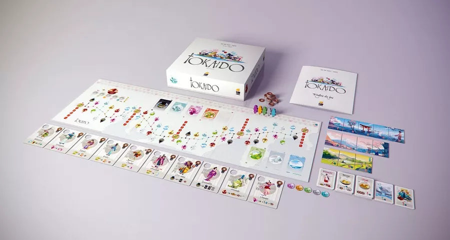 Tokaido Board Game - A Beautiful Journey Through Japan