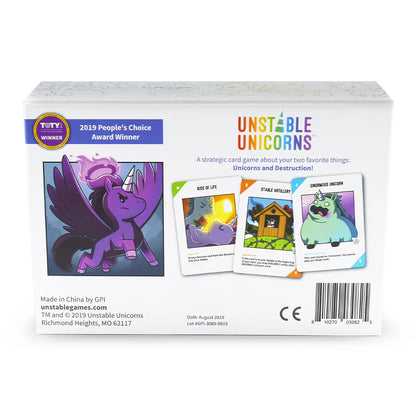 Unstable Unicorns Classic Edition - Hilarious Strategy Card Game