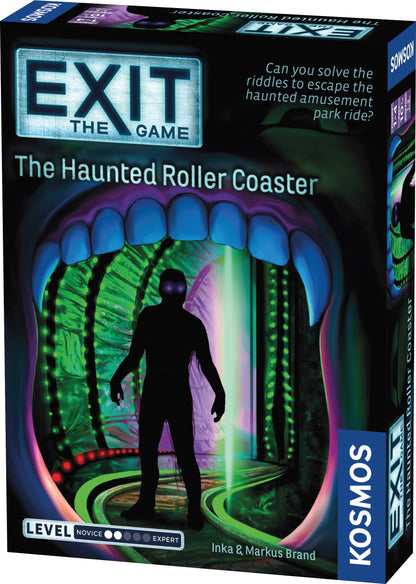 Exit: The Haunted Roller Coaster - Thrilling Escape Room Board Game