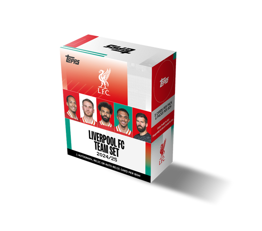 Topps Liverpool FC Team Set 2024/25.
