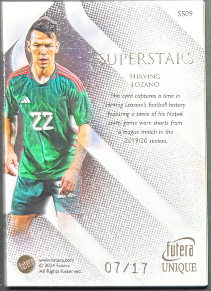 Futera Unique Superstars - Hirving Lozano