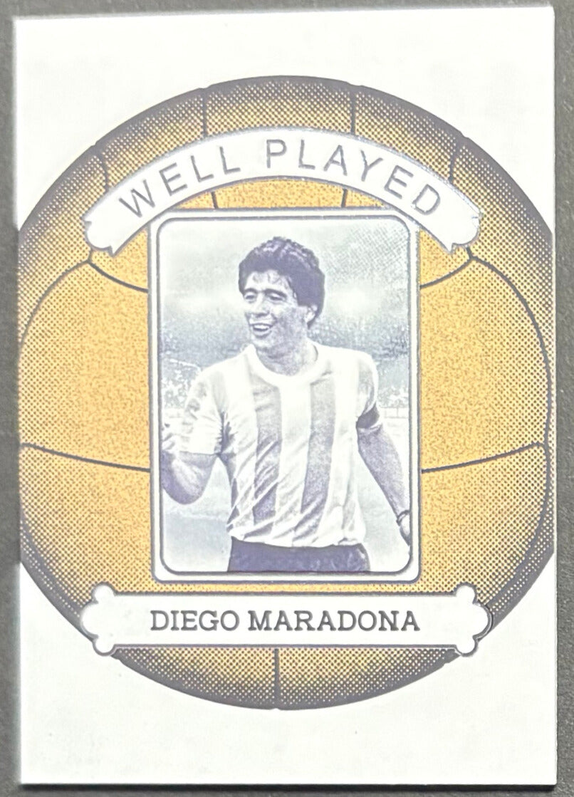 Futera Baines Well Played Diego Maradona 04/29