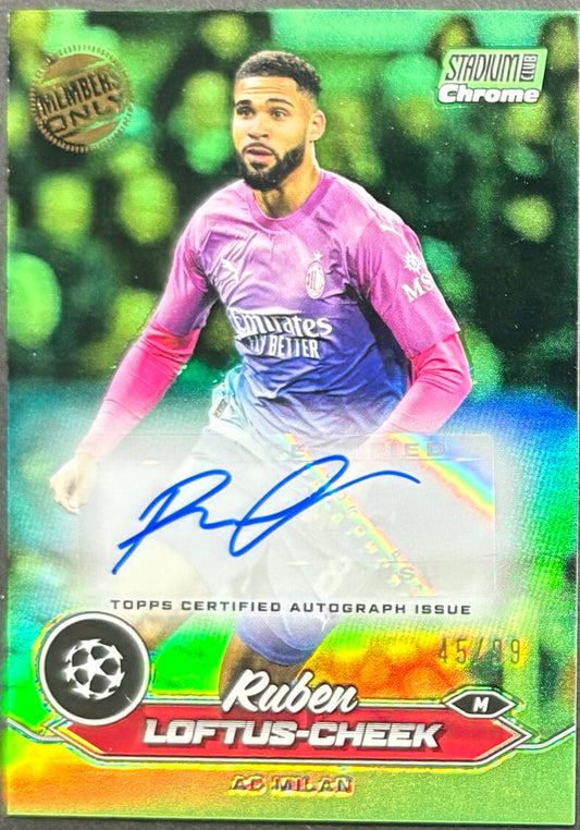 Ruben Loftus-Cheek - Topps Chrome