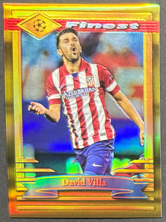 David Villa - Topps Finest