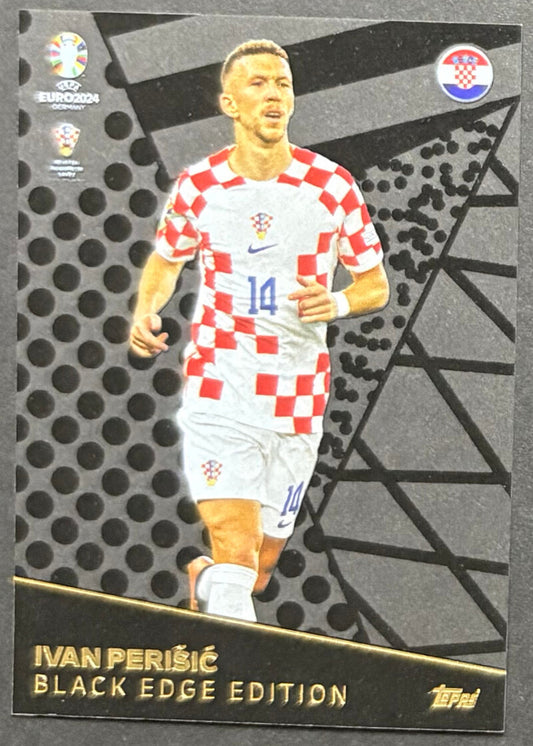 Topps Match Attax Euro 2024 Ivan Perisic Black Edge Edition