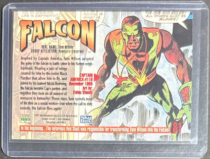 1993 Marvel Masterpieces - Falcon