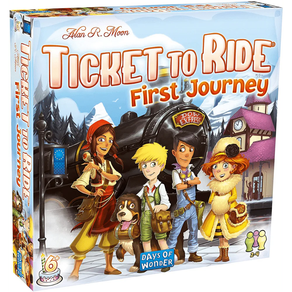 Ticket to Ride: First Journey (Europe) – A Fun & Easy Family Board Game