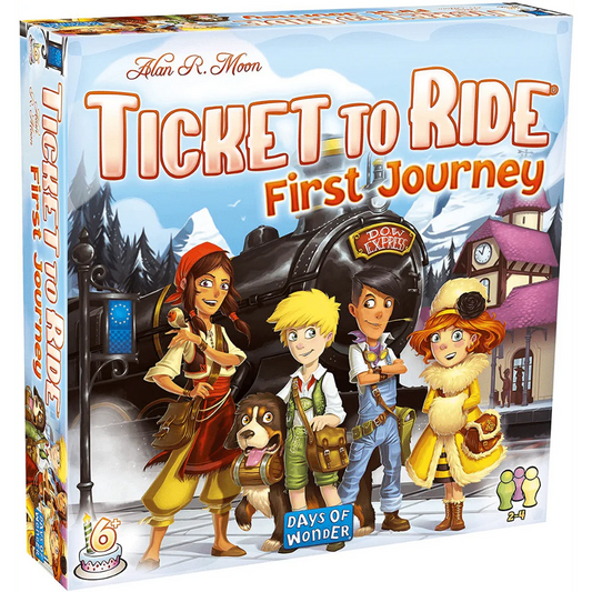 Ticket to Ride: First Journey (Europe) – A Fun & Easy Family Board Game