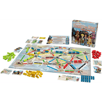 Ticket to Ride: First Journey (Europe) – A Fun & Easy Family Board Game