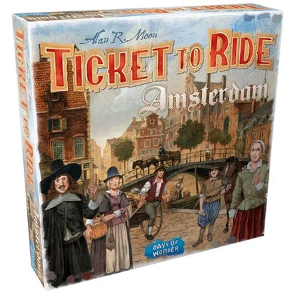 Ticket to Ride: Amsterdam – Fast-Paced Strategy in the Dutch Golden Age